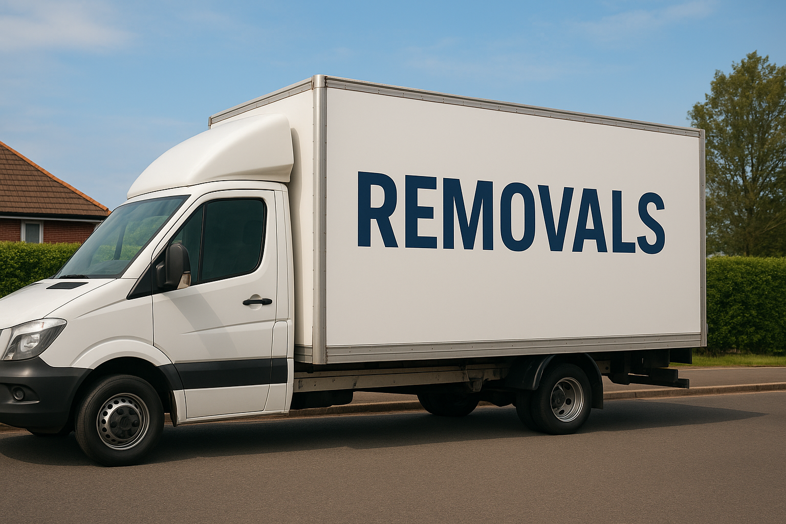 Professional Removals Van